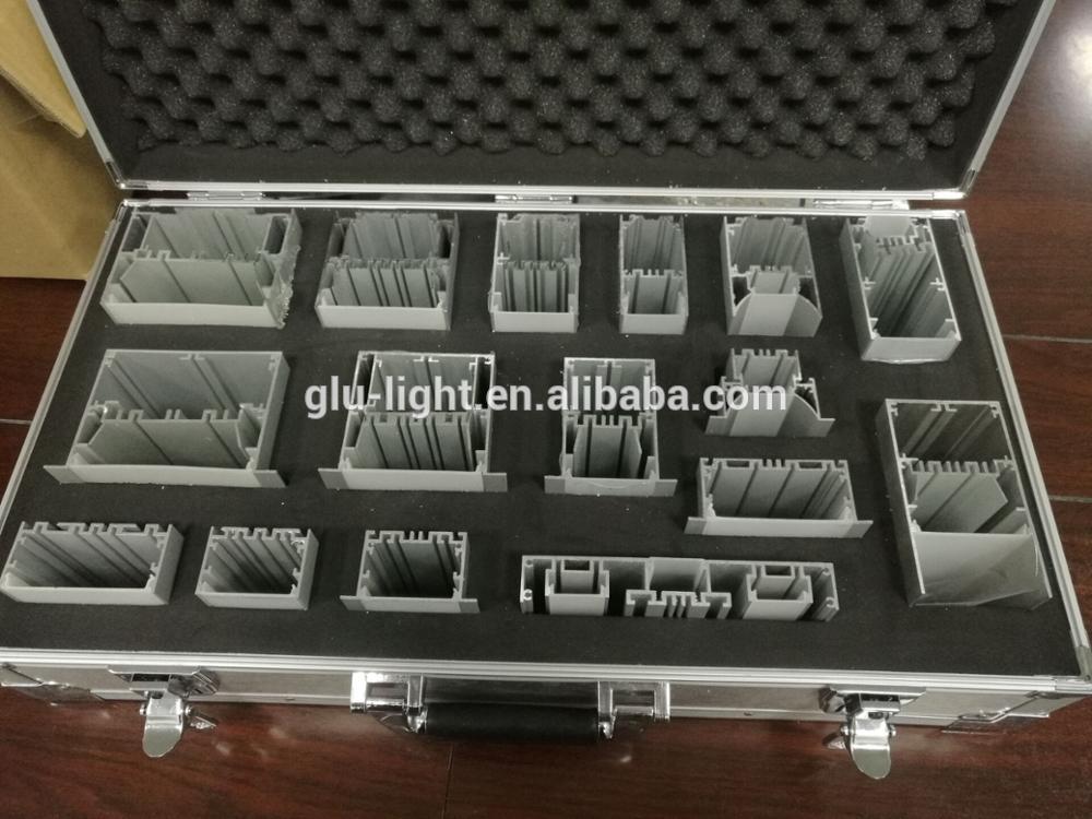 4 inches Aluminium LED profile for pendent light, linear pendent light bar