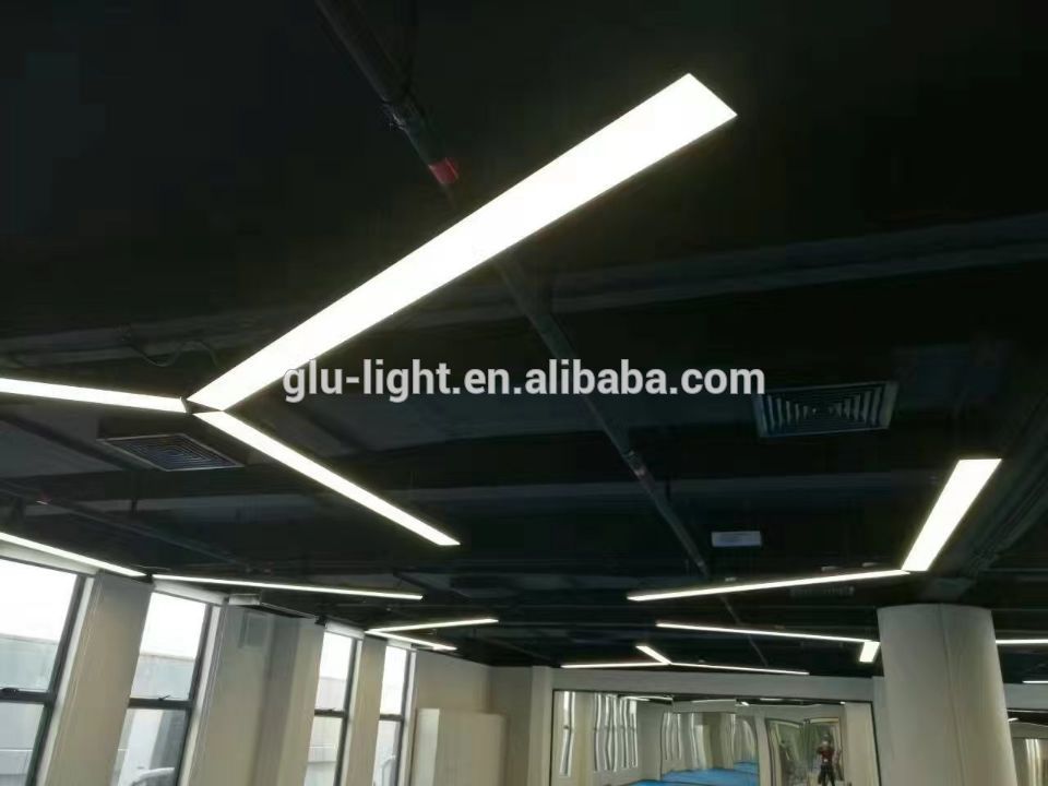 Linear alu led profile for commercial aluminum led pendant light