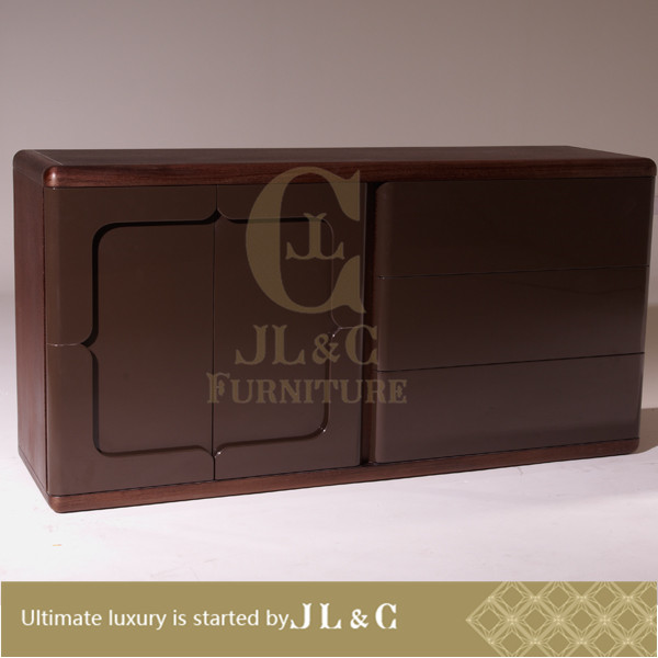 New wooden nightstand, luxury nightstand, AB04-32 from china supplier-JL&C Furniture