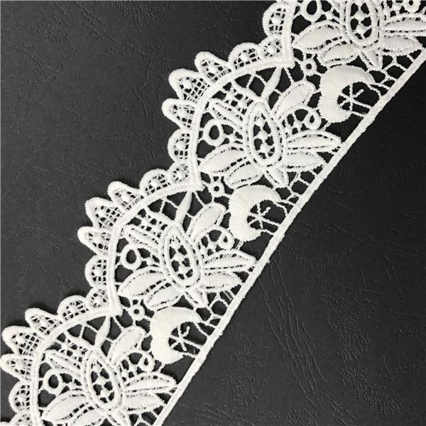 Embroidered Lace Trim Uk