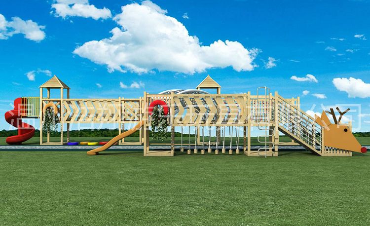 2017 Latest High Quality Imported Wood Children Preschool Wooden Outdoor Playground Equipment2(001).jpg