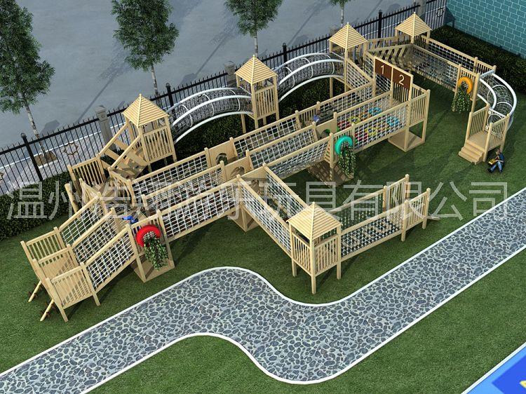 Special Design Children Wooden Playground Slide Kids Playground Slide in Kindergarten and Park(001).jpg