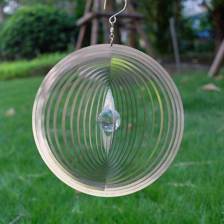 stainless hanging spinner with glass ball.JPG