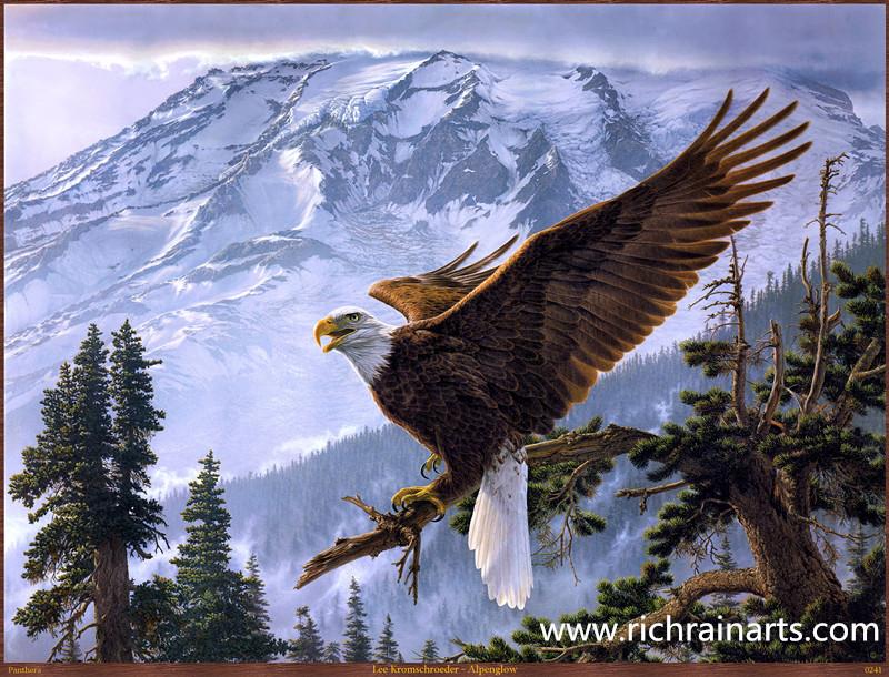 eagle animal oil painting wholesaler.jpg