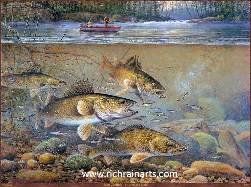 Fish animal oil painting wholesaler.jpg