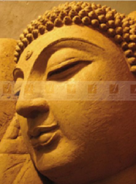 Marble Shakyamuni Buddha Nirvana sculpture, Cliff stone03(001).jpg