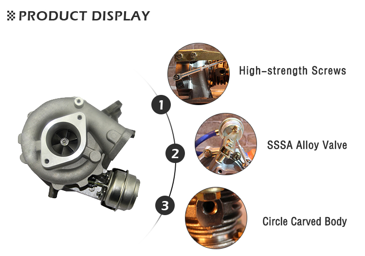 High Performance Turbocharger suitable for cars Automobile Engine Turbo