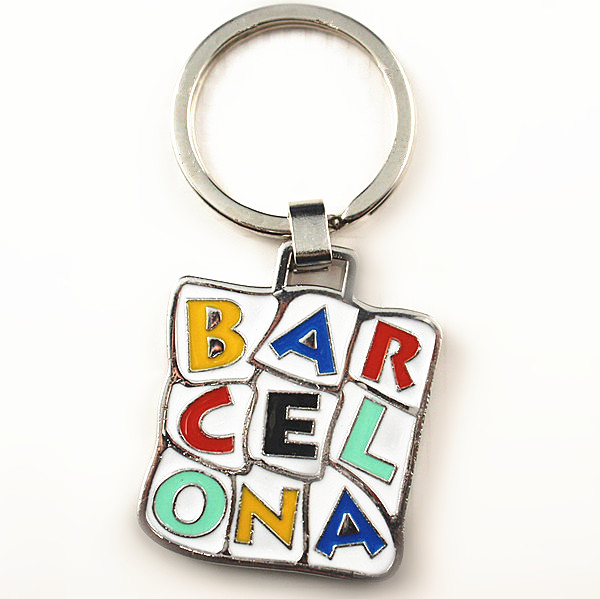 Barcelona souvenir keychain.jpg