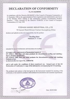 Slate roofing CE Certificate(001).jpg