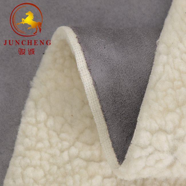 sherpa lined suede fabric 1