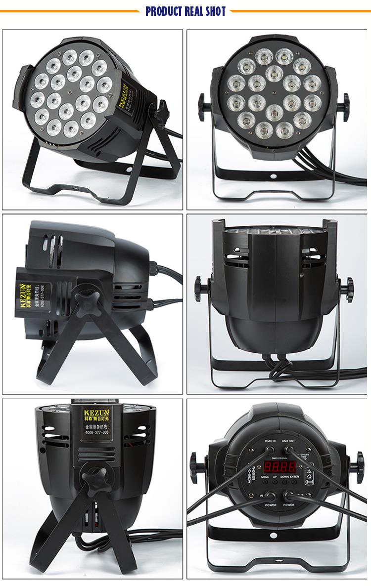 New products 18*15W Led Par Light Waterproof dmx512 Washer Light