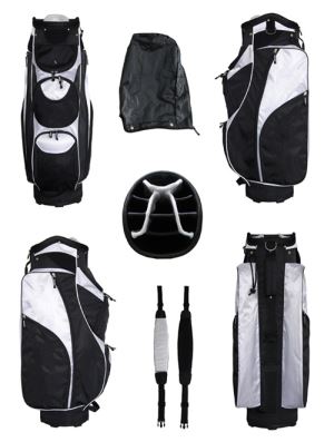Black Plain Golf Bag, Cart Bag