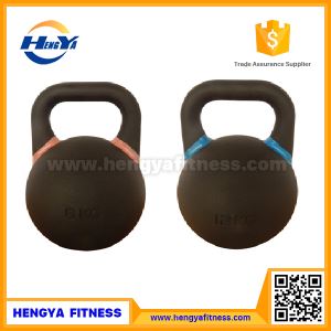 2017 High Quanlity Powder Coated No Filling Competition Kettlebell for Sale