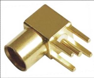 RF Connector MMCX with Right Angle for PCB