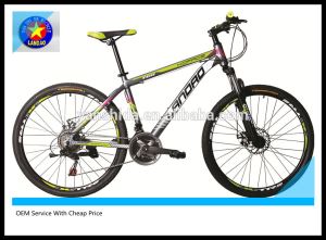 26 Inch New Arrival High Quality Alloy Frame MTB 21 Speed Double Disc-brake Mountain Bike
