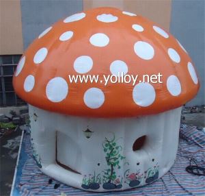 Theme Hotel Inflatable Mushroom House