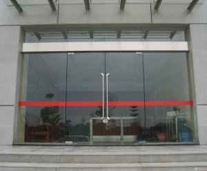Commercial Frameless Tempered Safety Storefront Entry Glass Doors