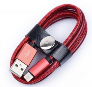 MB Leather Lightning to USB Cable