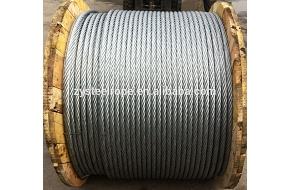 Electrical Galvanized Steel Wire Rope 6X37