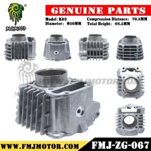 Special Technology High Quality Motorbike CYLINDER Block for K03 Modle 50MM Silver Color