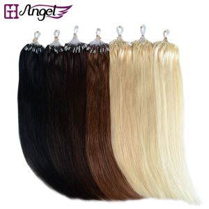 Micro Links Rings Loop Remy 100% Human Hair Extensions No Tangle