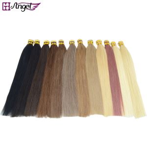 Pre-bonded Stick Straight Keratin I Tip Remy Real Human Hair Extension