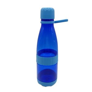2017 Most Popular Designs Plastic Bowling Shape Cola Water Bottle With Lemon Squeezer