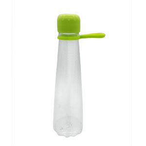 Plastic Cola Water Bottle Bowling Water Bottle With Silicone Handle