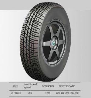 Special Shaped Groove Design New Car Tyre