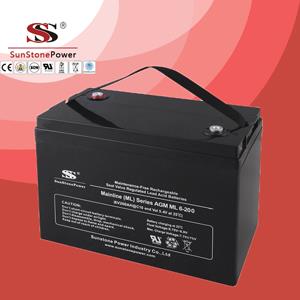 6V 200Ah ML AGM Rechargeable Maintenance Free Type Deep Cycle Solar UPS Storage Battery