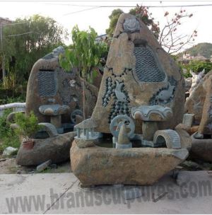 Enormous Cheap Garden Statues Stone Fountains as Ornament