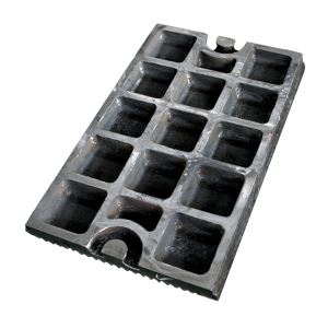 high manganese steel jaw crusher toggle plate jaw crusher wear parts from China