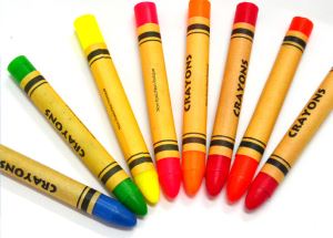 9cm Promotional 8 Pieces Crayon Non-toxic with Box Package for Student and Children