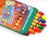 9cm Promotional 8 Pieces Crayon Non-toxic with Box Package for Student and Children