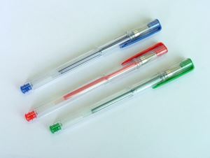 5piece Blister Card Package General Gel Pen Set