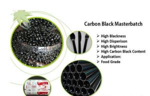 Carbon Black Masterbatch with High Dispersion, Good Blackening Excellent Covering