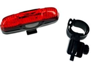 Red ABS Bicycle LED Rear Lights