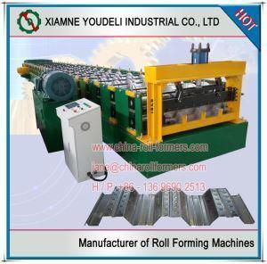 Steel Deck Sheet Roll Forming Machine with Automatic Hydraulic Metal Cutter