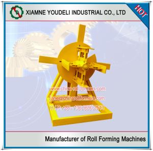 Manual Steel Coil Decoiler Machine for Weight 4MT and Coils Width 600MM