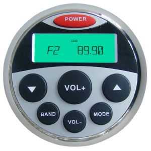 MARINE WATERTIGHT WIRED REMOTE CONTROL with 2-LINE LCD
