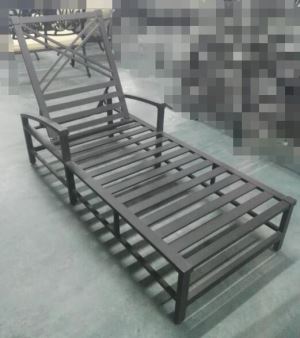 Wholesales Patio Furniture Cast Aluminum Audubon Sun Lounger for Sales