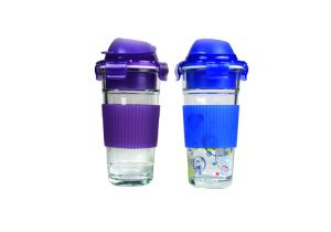 Personalized Fashion Water Bottle Travel Sippy Cup Scald Silicone Sleeve Bottle Band