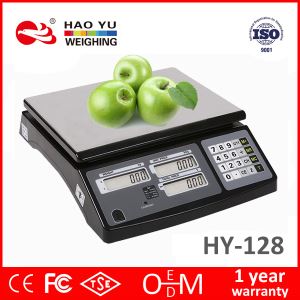 Dismountable External Battery Price Computing Weighing Scale