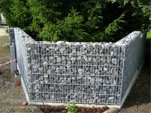 Hot Dipped or Electro Galvanized Low Carbon Steel Wire or Gal Fan Wire or PVC Coating Gabion Welded Box