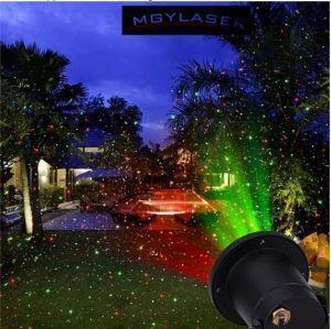 Remote Static Red And Green Sparkling Star Outdoor Landscape Laser Light Christmas Holiday Xmas Tree Show Projector Lights