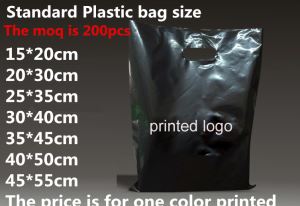 Wholesale Cheap PVC Clear Plastic Bags Printing