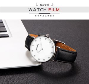 Simple men watches high quality with 316L stainless steel watch case,leather strap 