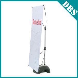 Outdoor Single Side Height Adjustable Water Based X Banner Stands