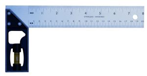 Zinc Alloy Handle Horizontal Square Ruler ,20CM-35CM,Any Layout Metric, Inch and Metric Inch in Wholesale