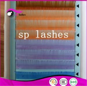 Private Label Natural Lash Extensions Prime Silk Lash Colored Eyelash Extensions